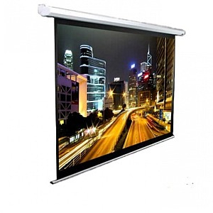 מסך הקרנה חשמלי סינכרוני 244×244 ס"מ 1:1 Innova