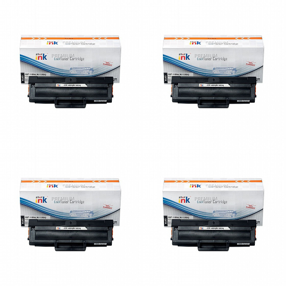 רביעיית טונרים HP W1106A 106A שחורים תואמים