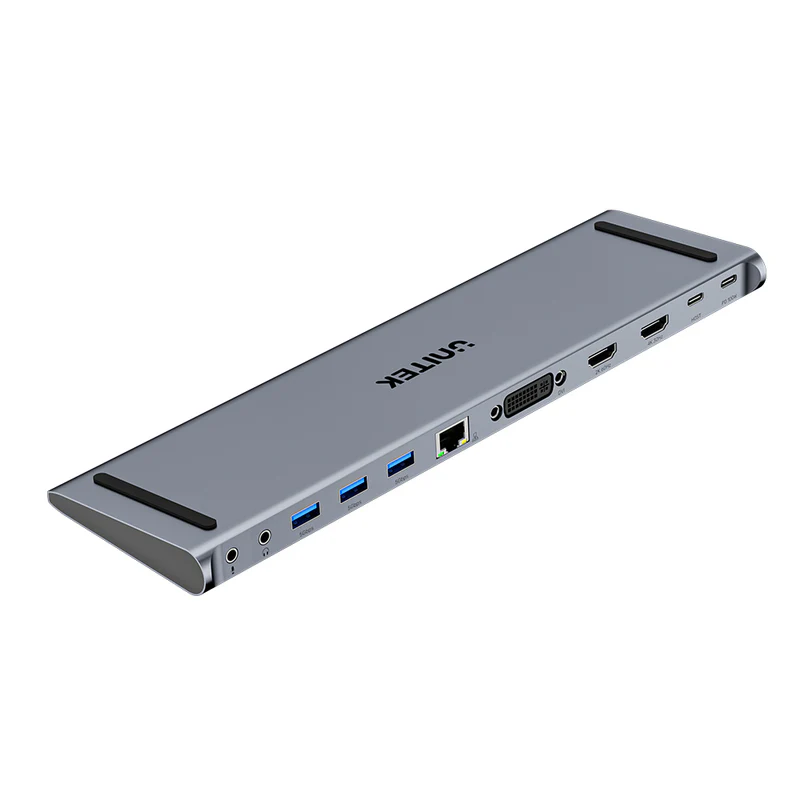 תחנת עגינה UNITEK uHUB11+ USB-C/A DisplayLink 4K