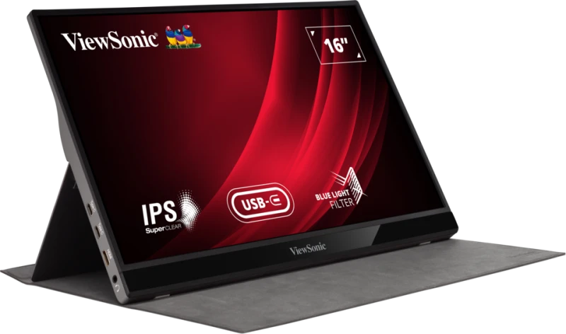 מסך מחשב נייד "ViewSonic VG1655 USB-C 16