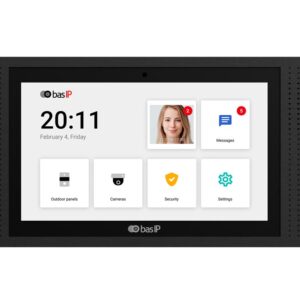 מוניטור פרימיום אנרואיד "7 basIP IP PoE Wi-Fi - שחור