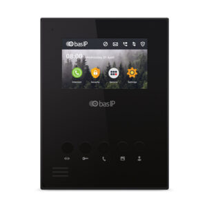 מוניטור לינוקס "4.3 basIP IP PoE - שחור