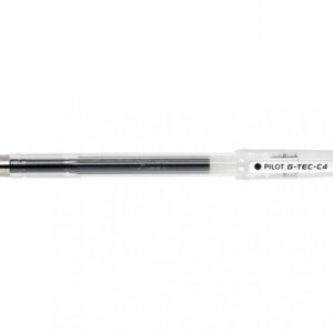 12 יחידות עטים PILOT G-TEC-C4 0.4 - שחור