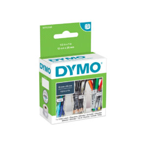 גליל מדבקות LW למדפסות DYMO LabelWriter - נייר דבק ניתן להסרה 13x25 מ"מ