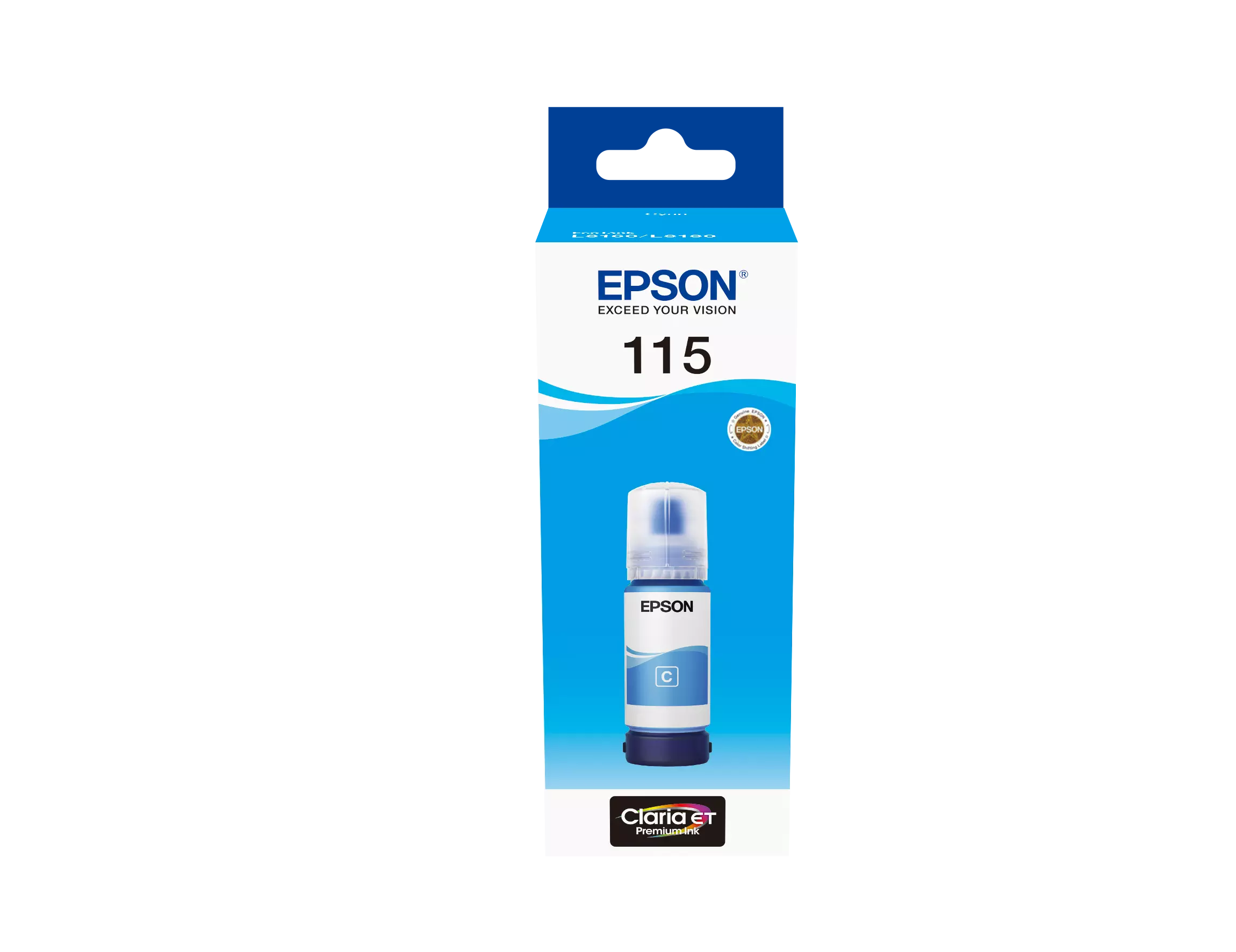 ראש דיו (C13T07D24A) EPSON 115 70ml כחול מקורי