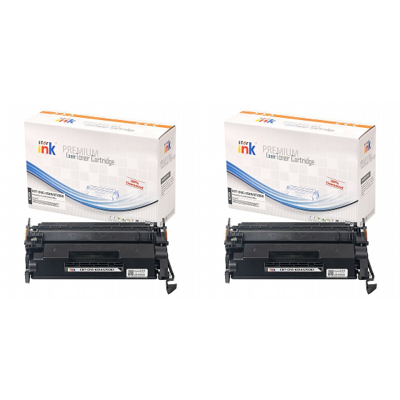 זוג טונרים HP CF226X שחורים תואמים