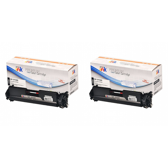 זוג טונרים HP CF230X שחורים תואמים