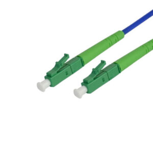 כבל גישור אופטי משוריין SIMPLEX SINGLE MODE LC/APC LC/APC - אורך 1 מטר