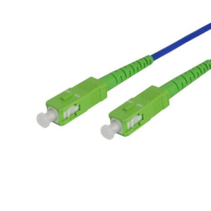 כבל גישור אופטי משוריין SIMPLEX SINGLE MODE SC/APC SC/APC - אורך 1 מטר