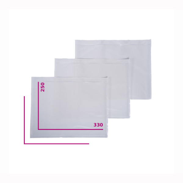 1,000 מעטפות Packing List גודל 250X330 מ"מ