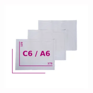 1,000 מעטפות Packing List גודל 125X173 מ"מ C6