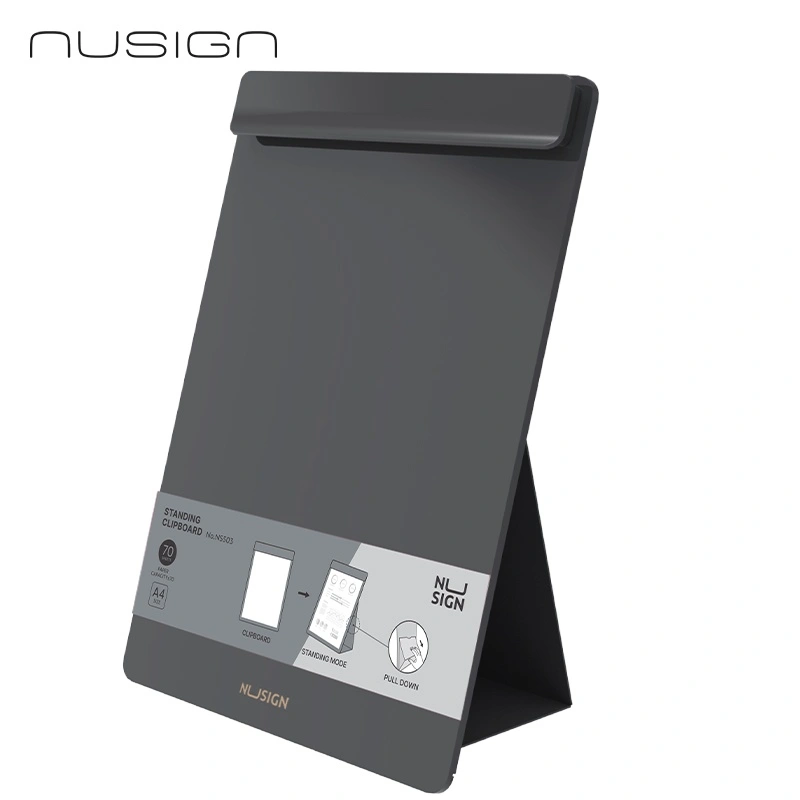 לוח מהנדס עומד Deli ENS503 NUSIGN A4 – שחור