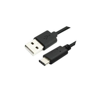 כבל USB2.0 תקע C זכר – A זכר טעינה מהירה 25W – אורך 0.5 מטר