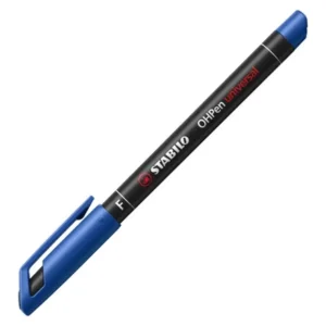 חבילת 10 טושים פרמננט STABILO BOSS OHPen F - כחול