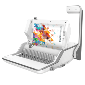 מכונת כריכה ניקוב ושידוך 3 ב-1 בספירל פלסטיק Fellowes Lyra 3
