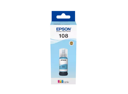 ראש דיו (C13T09C54A) EPSON 108 כחול בהיר מקורי