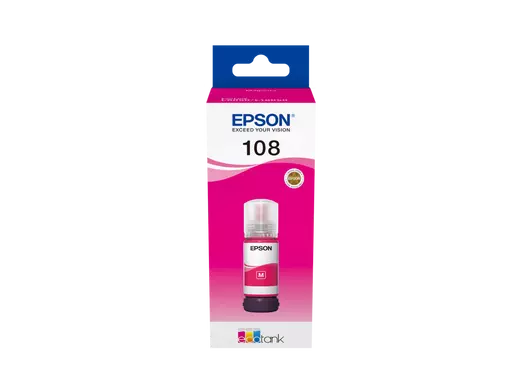 ראש דיו (C13T09C34A) EPSON 108 אדום מקורי