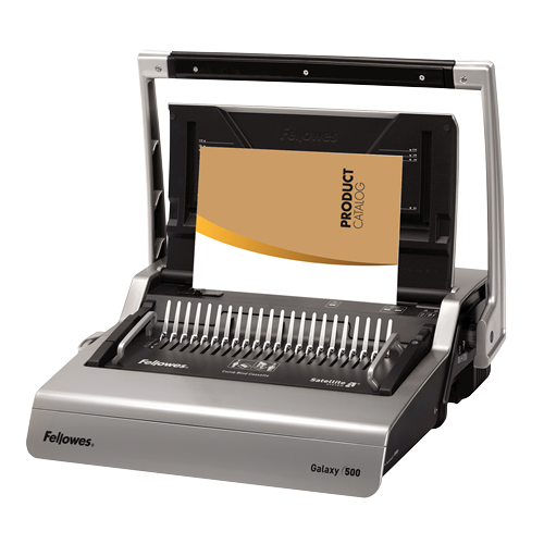 מכונת כריכה בספירל פלסטיק Fellowes Galaxy