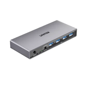 קופסת מיתוג KVM מ-2 מחשבים לעמדת עבודה אחת UNITEK V1310AGY01 8K DisplayPort