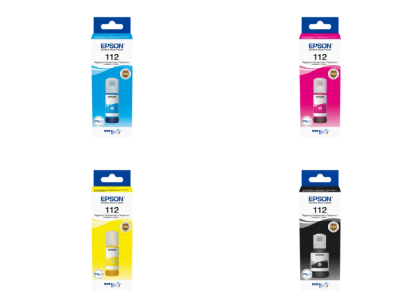 סט ראשי דיו EPSON 112 (C13T06C64A) מקורי
