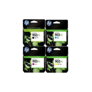 סט 4 ראשי דיו מקוריים HP 903XL