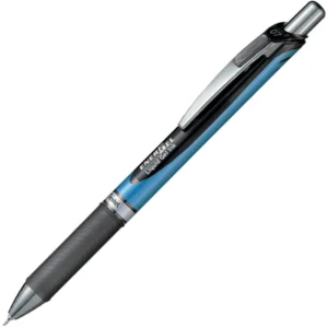 12 יחידות עטים רולר ג'ל 0.7 מ"מ Pentel EnerGel BLN77 - שחור
