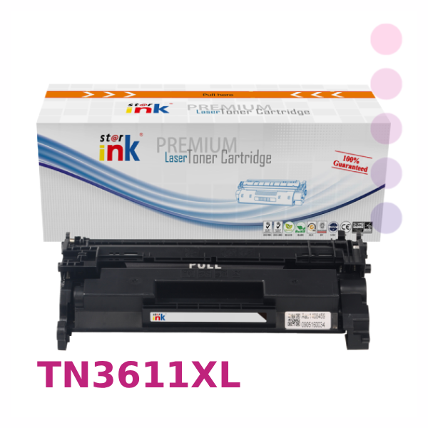 טונר Brother TN3611XL שחור תואם